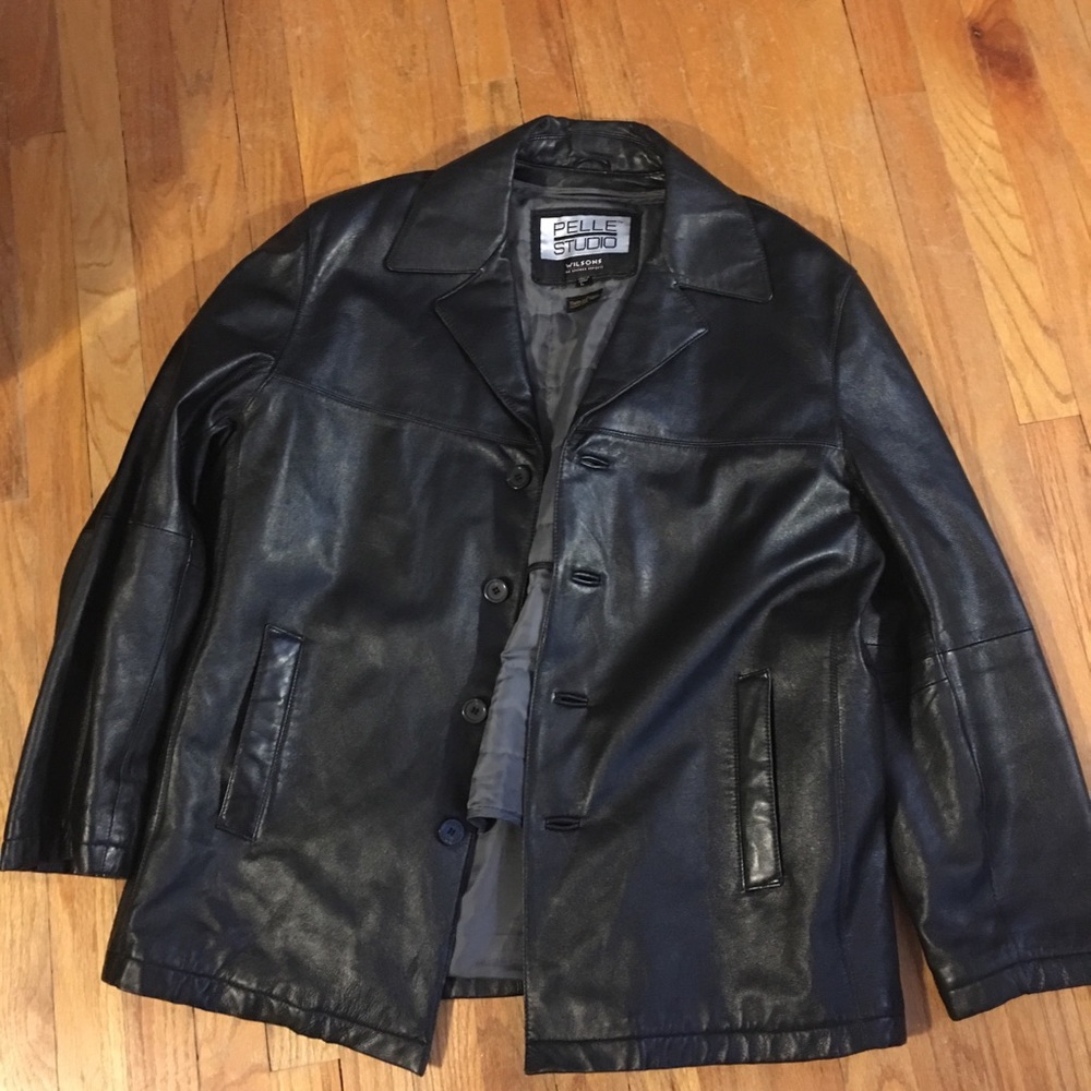 Wilsons Leather Jacket Vintage Classic Men’s Large